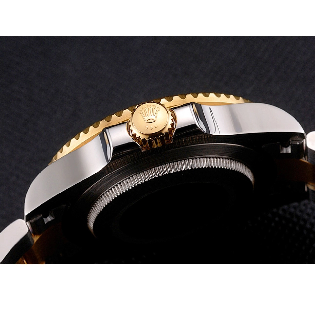 Aaa replica Gold Bezel Bracelet Two Submariner Tone Steel Dial And Blue Rolex Swiss 0522